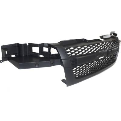 Rareelectrical - Grille Assembly Compatible With 2004-2012 Chevrolet Colorado Lt 3.7L (07-12) 5.3L (09-12) Sport 2.8L - Image 3