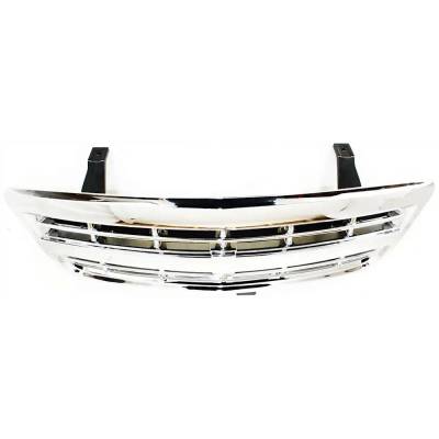 Rareelectrical - Chrome Grille Assembly Compatible With 2001-2005 Chevrolet Venture Plus 3.4L (01-05) Value 3.4L - Image 6