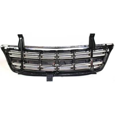 Rareelectrical - Chrome Black Insert Grille Assembly Compatible With 2001-2005 Chevrolet Venture Lt 3.4L (01-05) Plus - Image 4
