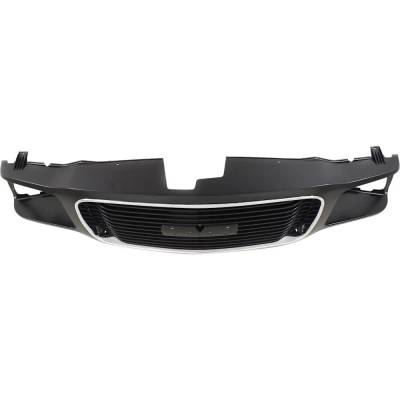 Rareelectrical - Chrome Black Insert Grille Assembly Compatible With 1992-2000 Gmc Yukon Sle 5.7L (92-99) 6.5L - Image 4