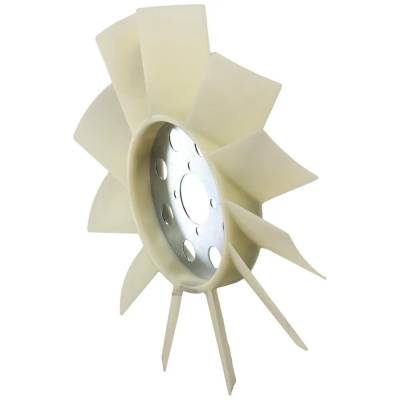 Rareelectrical - New 11 Blades Fan Blade Compatible With Chevrolet Gmc Isuzu Blazer Base 6 Cyl 4.3L Express 1500 Ls 8 - Image 7