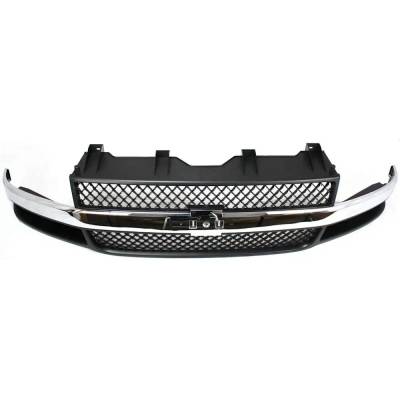 Rareelectrical - New Grille Assembly Compatible With Chevrolet Express 2500 Base 6 Cyl 4.3L Express 1500 Lt 6 Cyl - Image 6