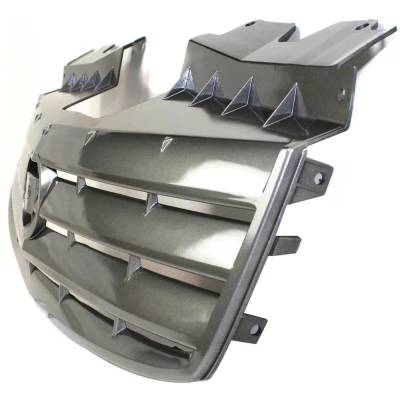 Rareelectrical - Grille Assembly Compatible With 2003-2007 Cadillac Cts Luxury 3.2L (03) Luxury Sport 3.2L (03) Base - Image 2
