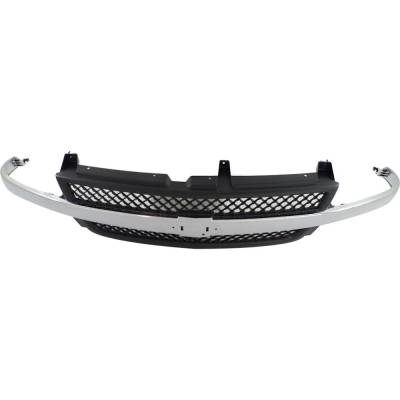 Rareelectrical - Grille Assembly Compatible With 2001-2002 Chevrolet Silverado 2500 Hd Lt 6.0L (01-02) 6.6L (01-02) - Image 4