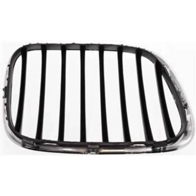 Rareelectrical - Left Chrome Kidney Grille W/ Black Insert Compatible With 2000-2003 Bmw X5 4.6Is 4.6L (02-03) 3.0I - Image 5