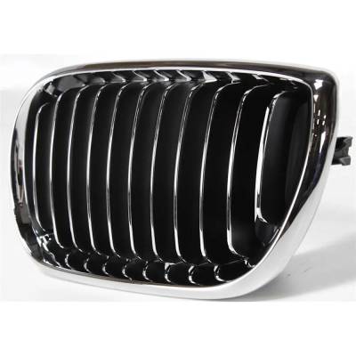 Rareelectrical - Left Chrome Kidney Grille Compatible With 2002-2005 Bmw 325I 2.5L (02-05) 325Xi 2.5L (02-05) 330I - Image 2