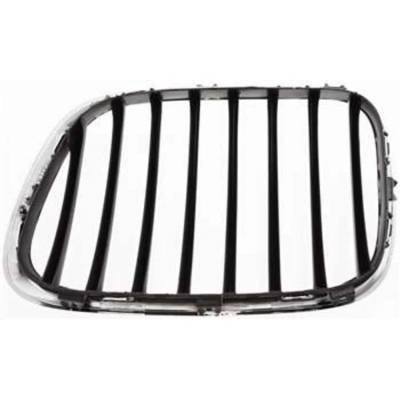 Rareelectrical - Right Chrome Kidney Grille W/ Black Insert Compatible With 2000-2003 Bmw X5 4.6Is 4.6L (02-03) 3.0I - Image 5