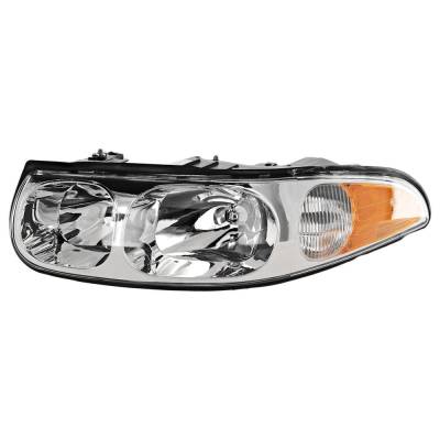 Headlight Compatible With 2000-2005 Buick Lesabre 3.8L V6 L36 Left Driver Side 205Hp Replaces