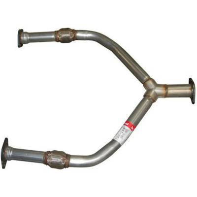 Front Exhaust Pipe Compatible With 2006-2017 Infiniti G25 X Sport 2.5L (11) M35 Base 3.5L (06-08)