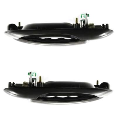 Rareelectrical - Rear Driver And Passenger Side Exterior Door Handle Compatible With 1996-2000 Plymouth Grand Voyager - Image 2