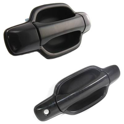 Rareelectrical - Front Left And Right Exterior Door Handle Set Compatible With 2004-2012 Chevrolet Colorado Sport - Image 3