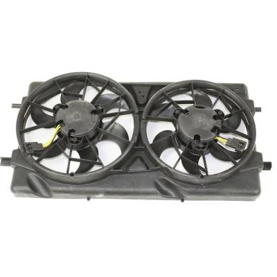 Dual Cooling Fan Assembly Compatible With 2004-2010 Chevrolet Cobalt Ss 2.0L (05-10) Saturn Ion Red