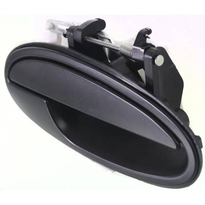 Rareelectrical - Front Right Exterior Door Handle Smooth Black Compatible With 1995-2005 Buick Park Avenue Ultra 3.8L - Image 3
