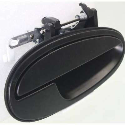 Rareelectrical - Front Right Exterior Door Handle Smooth Black Compatible With 1995-2005 Buick Park Avenue Ultra 3.8L - Image 4