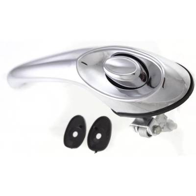 Rareelectrical - Front Left Exterior Door Handle Compatible With 2001-2010 Chrysler Pt Cruiser Gt 2.4L (03-07) - Image 2