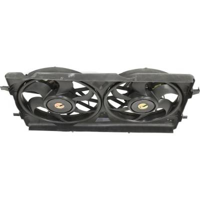 Rareelectrical - Dual Cooling Fan Assembly Compatible With 2004-2010 Chevrolet Cobalt Ss 2.0L (05-10) Saturn Ion Red - Image 6