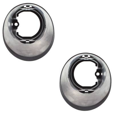 Rareelectrical - Pair Front Fog Light Brackets Compatible With 2007-2013 Toyota Tundra Platinum (10) Platinum (13) - Image 1