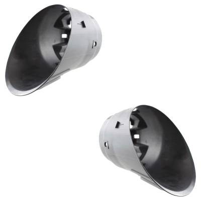 Rareelectrical - Pair Front Fog Light Brackets Compatible With 2007-2013 Toyota Tundra Platinum (13) Sr5 (07-11) Sr5 - Image 2