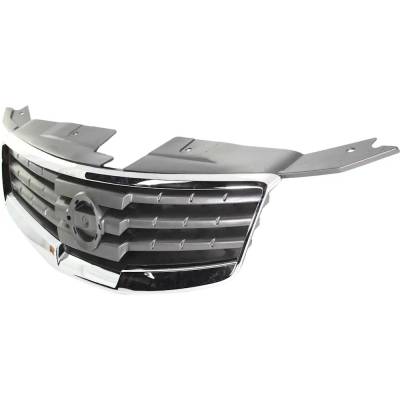 Rareelectrical - Front Grille Assembly Compatible With 2007-2008 Nissan Maxima Se 3.5L (07-08) Sl 3.5L (07-08) A34 - Image 2