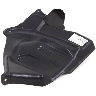 Rareelectrical - Left Engine Splash Shield Compatible With 1993-2001 Nissan Altima Gle 2.4L (93-01) Gxe 2.4L (93-01) - Image 3
