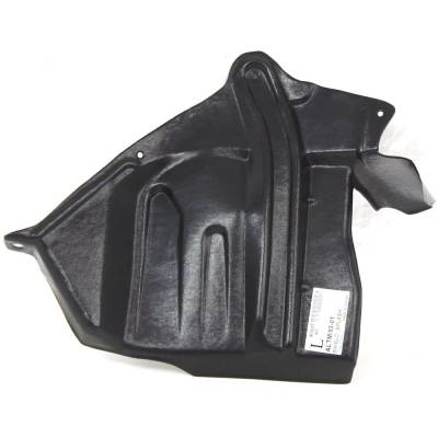 Rareelectrical - Left Engine Splash Shield Compatible With 1993-2001 Nissan Altima Gxe 2.4L (93-01) Se 2.4L (93-01) - Image 5