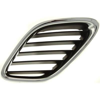 Rareelectrical - Left Front Grille Assembly Compatible With 2003-2007 Saab 9-3 Aero 2.0L (04-05) Aero 2.8L (06-07) - Image 1