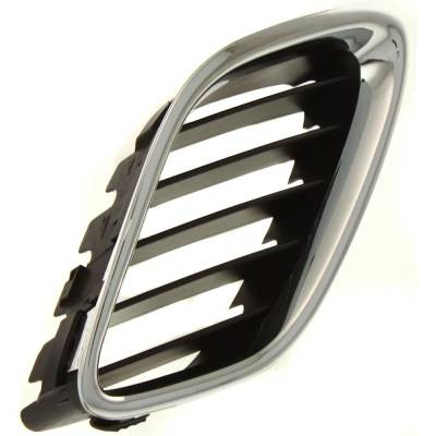 Rareelectrical - Left Front Grille Assembly Compatible With 2003-2007 Saab 9-3 Aero 2.0L (04-05) Aero 2.8L (06-07) - Image 3
