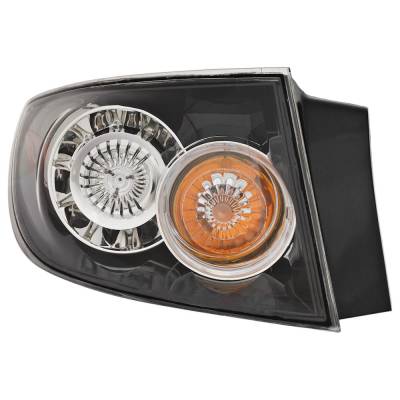 Tail Light Compatible With 2007-2009 Mazda 3 2.0L 2.3L I4 Left Driver Side 156Hp Replaces Ban751160b