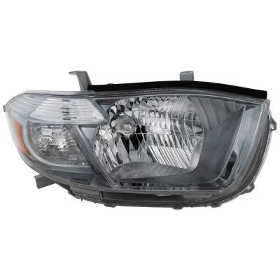 Rareelectrical - Headlight Compatible With 2008-2010 Toyota Highlander 2.7L 3.5L I4 Right Passenger Side 270Hp - Image 1