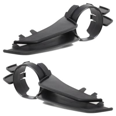 Rareelectrical - Front Fog Light Trim Pair Compatible With 1999-2003 Bmw 325Ci 2.5L (01-03) 328Ci 2.8L (00) 328I 2.8L - Image 3