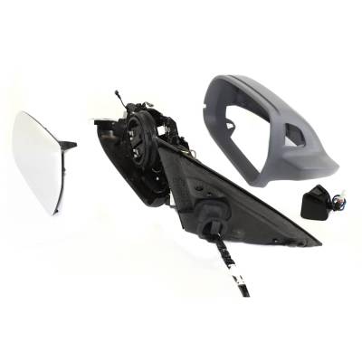 Rareelectrical - Side Mirror Compatible With 2010-2011 Audi A4 A4 Quattro S4 2.0L 3.0L I4 Ea888 Ea837 Left Driver - Image 2