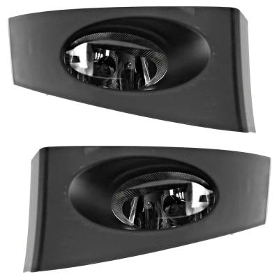 Front Fog Light Pair Compatible With 2007-2008 Honda Fit Sport 1.5L (07-08) Base 1.5L (07-08) Dx