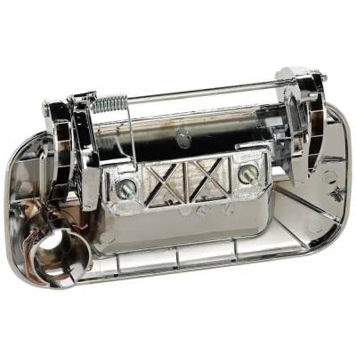 Rareelectrical - New Chrome Tailgate Handle Compatible With Ford F-350 Super Duty Xl F-150 Xl 8 Cyl 4.6L F-150 Fx2 8 - Image 7