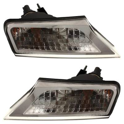 Rareelectrical - Front Left And Right Parking Light Pair Compatible With 2008-2012 Jeep Liberty Sport 3.7L (08-12) - Image 4