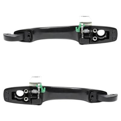 Rareelectrical - Front Left And Right Exterior Door Handle Set Compatible With 2007-2017 Jeep Compass High Altitude - Image 5