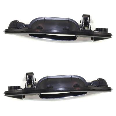 Rareelectrical - Front Left And Right Exterior Door Handle Pair Compatible With 2001-2006 Hyundai Santa Fe Gls - Image 6