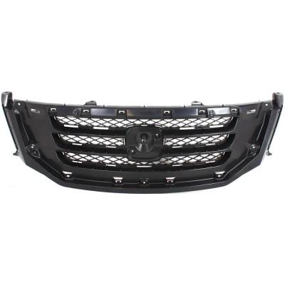 Grille Assembly Compatible With 2008-2010 Honda Odyssey Lx 3.5L (08-10) Nhl Se 3.5L (10) Touring