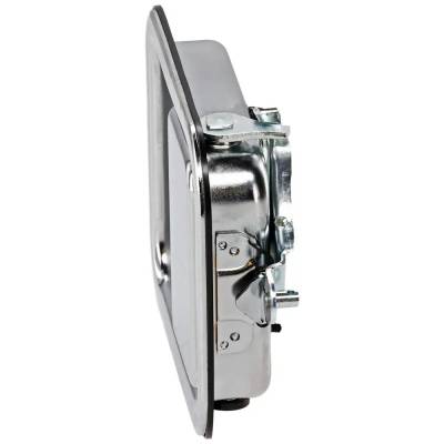 Rareelectrical - Front Driver Side Exterior Door Handle Compatible With 1981-1986 Jeep Scrambler Jeep Cj7 Chrome - Image 3
