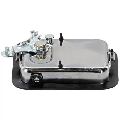 Rareelectrical - Front Driver Side Exterior Door Handle Compatible With 1981-1986 Jeep Scrambler Jeep Cj7 Chrome - Image 6