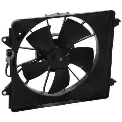 Rareelectrical - New Single Cooling Fan Assembly Compatible With Honda Cr-V Lx 4 Cyl 2.4L Cr-V Ex 4 Cyl 2.4L V Ex-L - Image 4