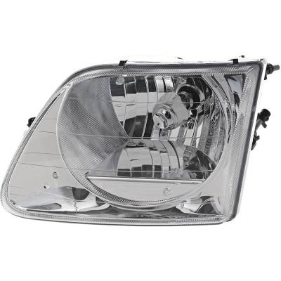 Headlight Compatible With 1997-2004 Ford F-250 F-150 F-150 Lightning F-150 Heritage 4.2L 4.6L V6
