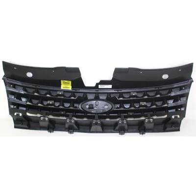 Rareelectrical - Front Grille Assembly Compatible With 2008-2009 Ford Taurus Limited 3.5L (08-09) Se 3.5L (09) Sel - Image 4