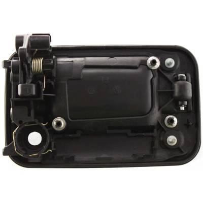 Rareelectrical - Front Driver Side Exterior Door Handle Compatible With 2004-2014 Ford F-150 Smooth Black With Key - Image 4