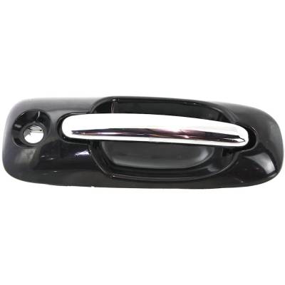 Rareelectrical - Right Front Exterior Door Handle Compatible With 2001-2007 Chrysler Town & Country Dodge Caravan - Image 2