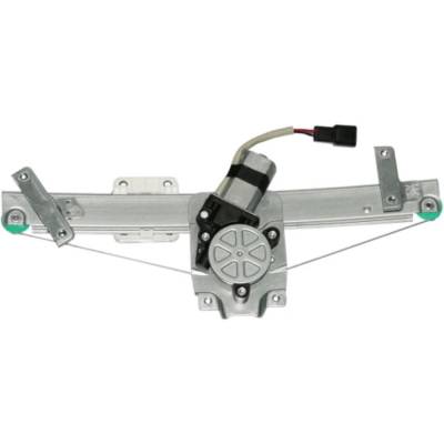 Rareelectrical - Right Rear Window Regulator With Motor Compatible With 2000-2005 Saturn L300 3.0L (01-05) Ls 2.2L - Image 2