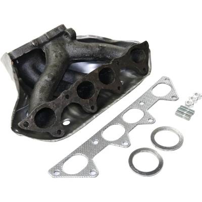 Rareelectrical - Cast-Iron Exhaust Manifold W/ Heat Shield Compatible With 1994-1999 Honda Odyssey Ex 2.2L (95-97) Ex - Image 3