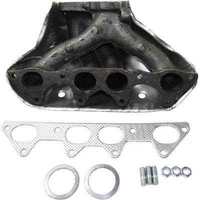 Cast-Iron Exhaust Manifold W/ Heat Shield Compatible With 1994-1999 Isuzu Oasis Ls 2.2L (96-97) Ls