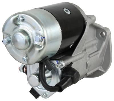 Rareelectrical - New 12V Cw 10 Tooth 2.7Kw Starter Motor Compatible With Asv Scat Track Perkins Engine Mp10237 - Image 2