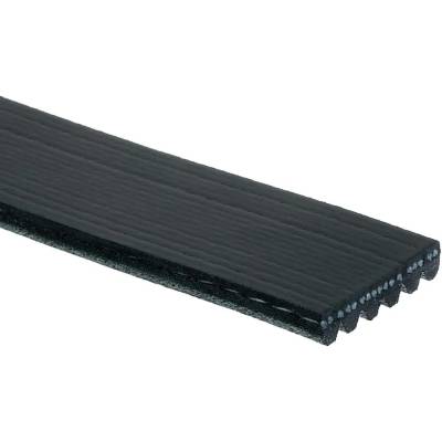 Rareelectrical - New Serpentine Belt Compatible With Ford E-150 Econoline Club Wagon Chateau 6 Cyl 4.2L F-150 - Image 2