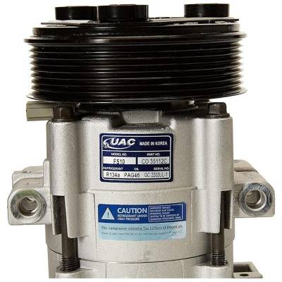 Rareelectrical - A/C Compressor Compatible With 1997-1999 Ford F-250 4.6L 5.4L V8 Pickup 1997-2001 F-150 Fs10 - Image 2